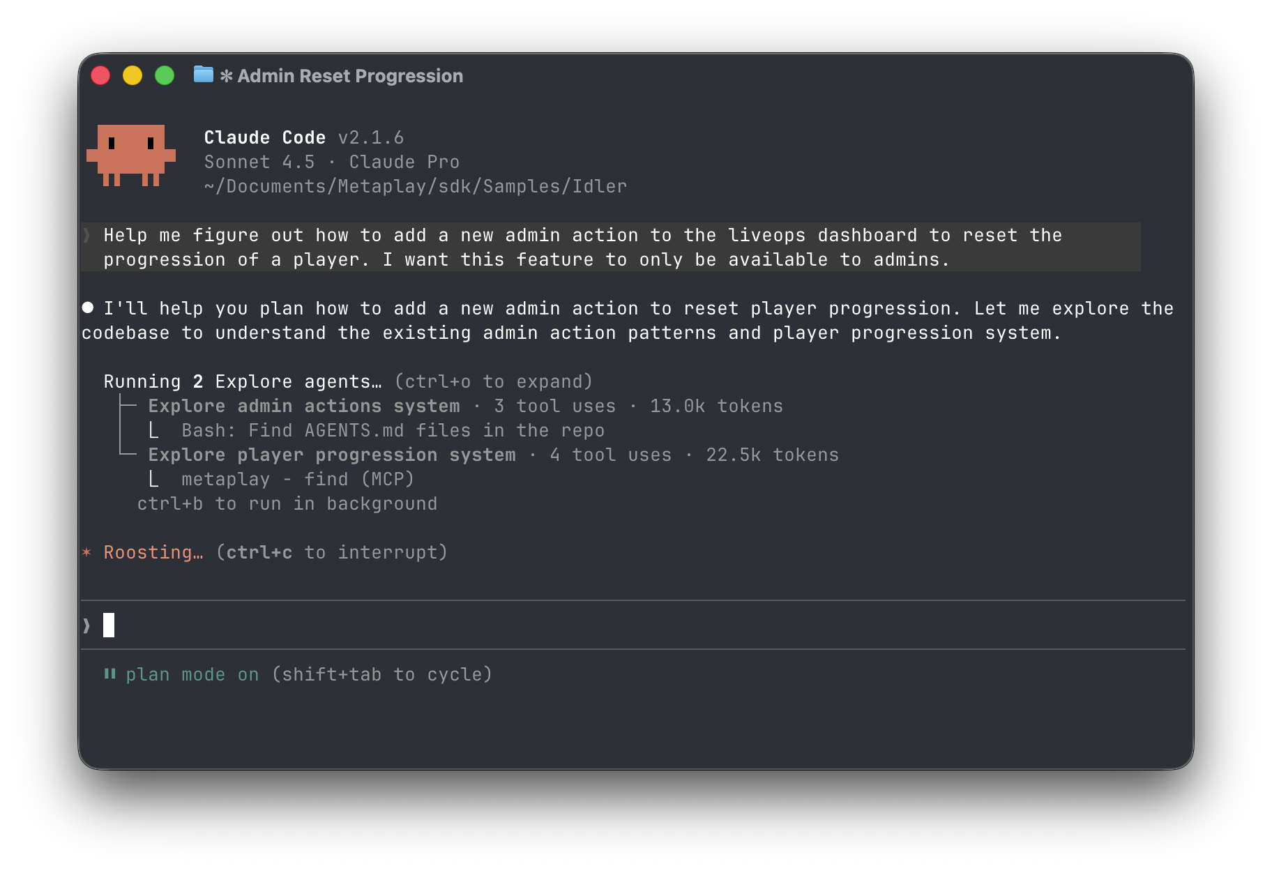 Metaplay Docs MCP in Claude Code