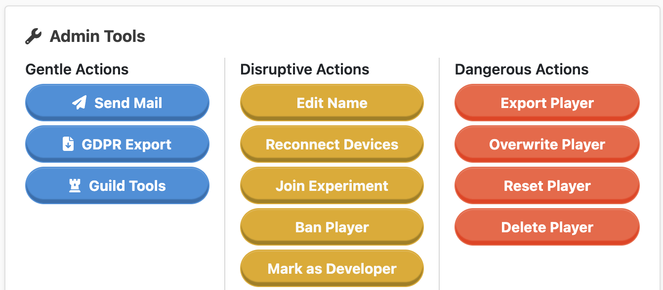 Click the Mark as Developer button.