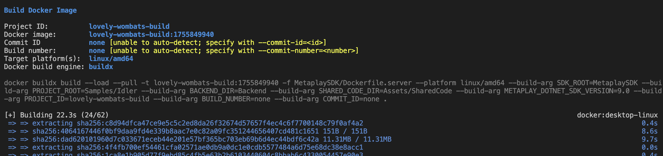Build a container image