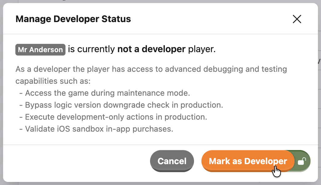 Flick the switch and click save!